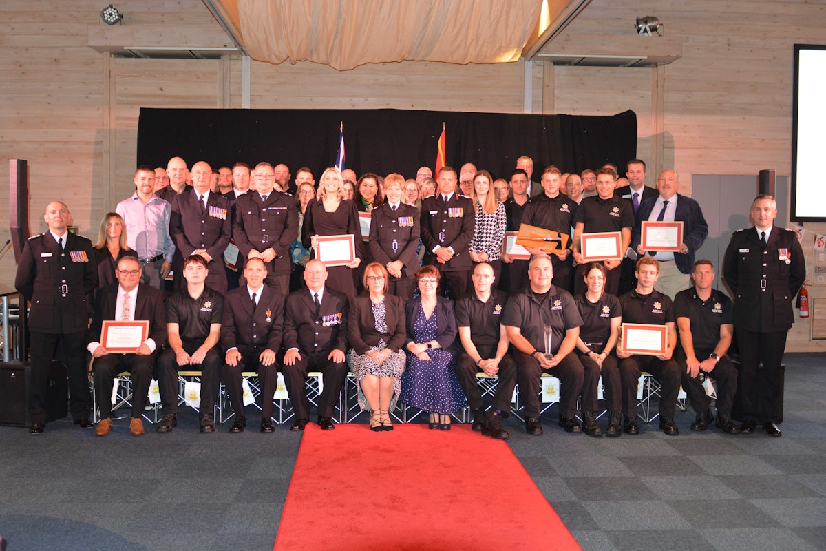 Suffolk Fire and Rescue Service winners group 2024